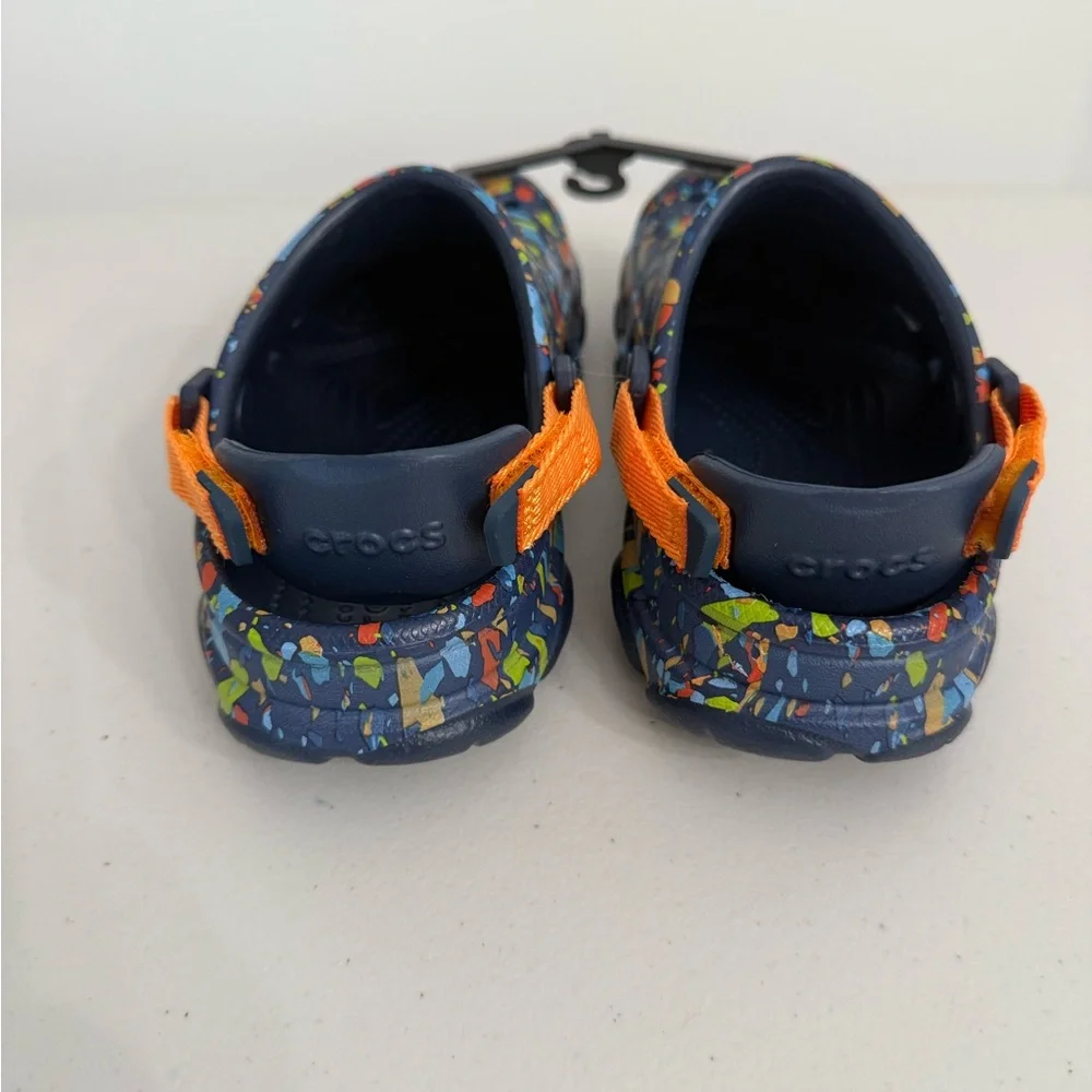 CROCS Childrens Classic All-Terrain Terrazzo Shoes C13